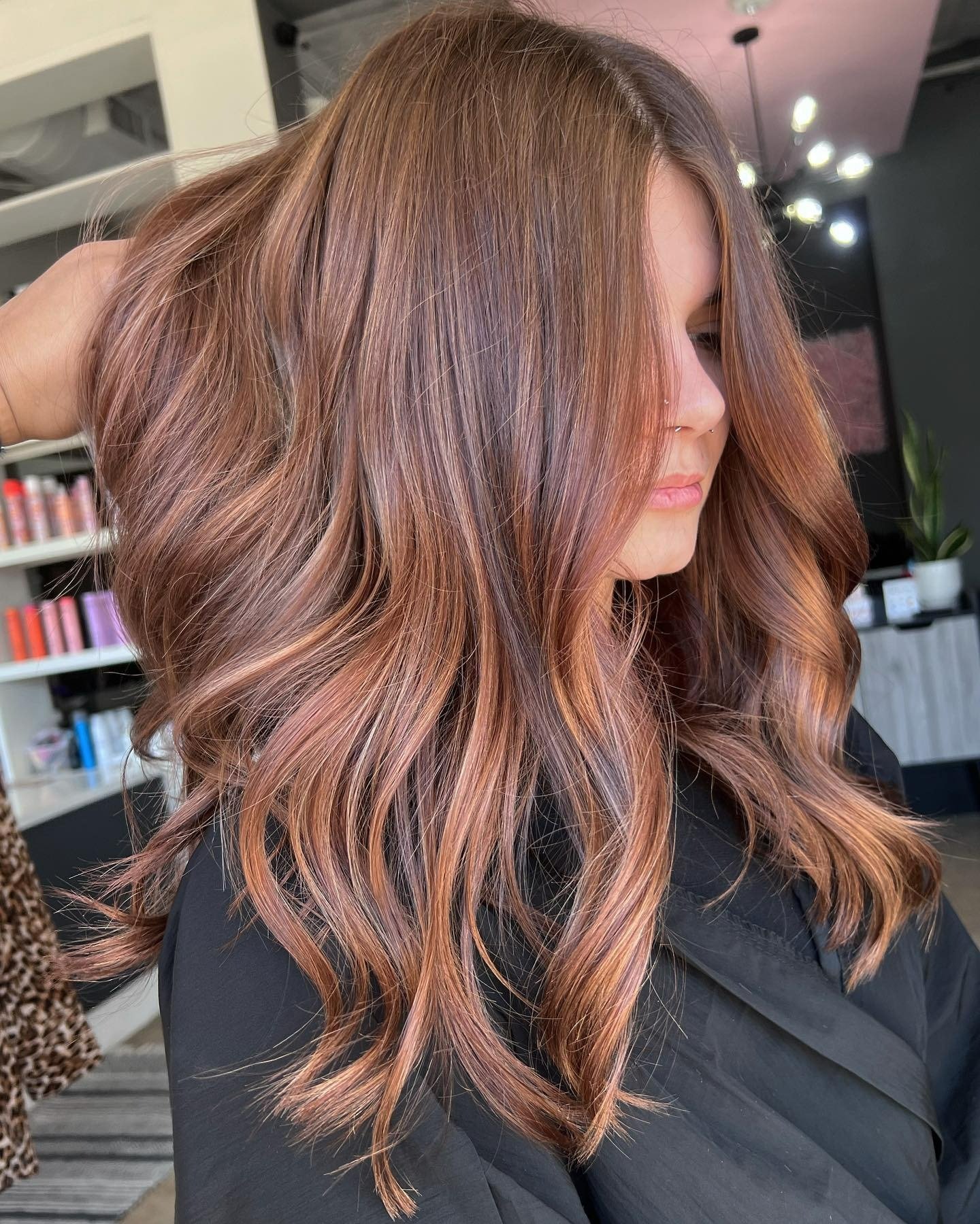 Neue Rothaarige Brünette Frisuren