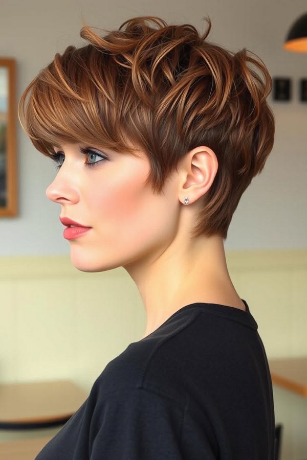 Moderne Kurzhaarfrisuren Pixie Cut