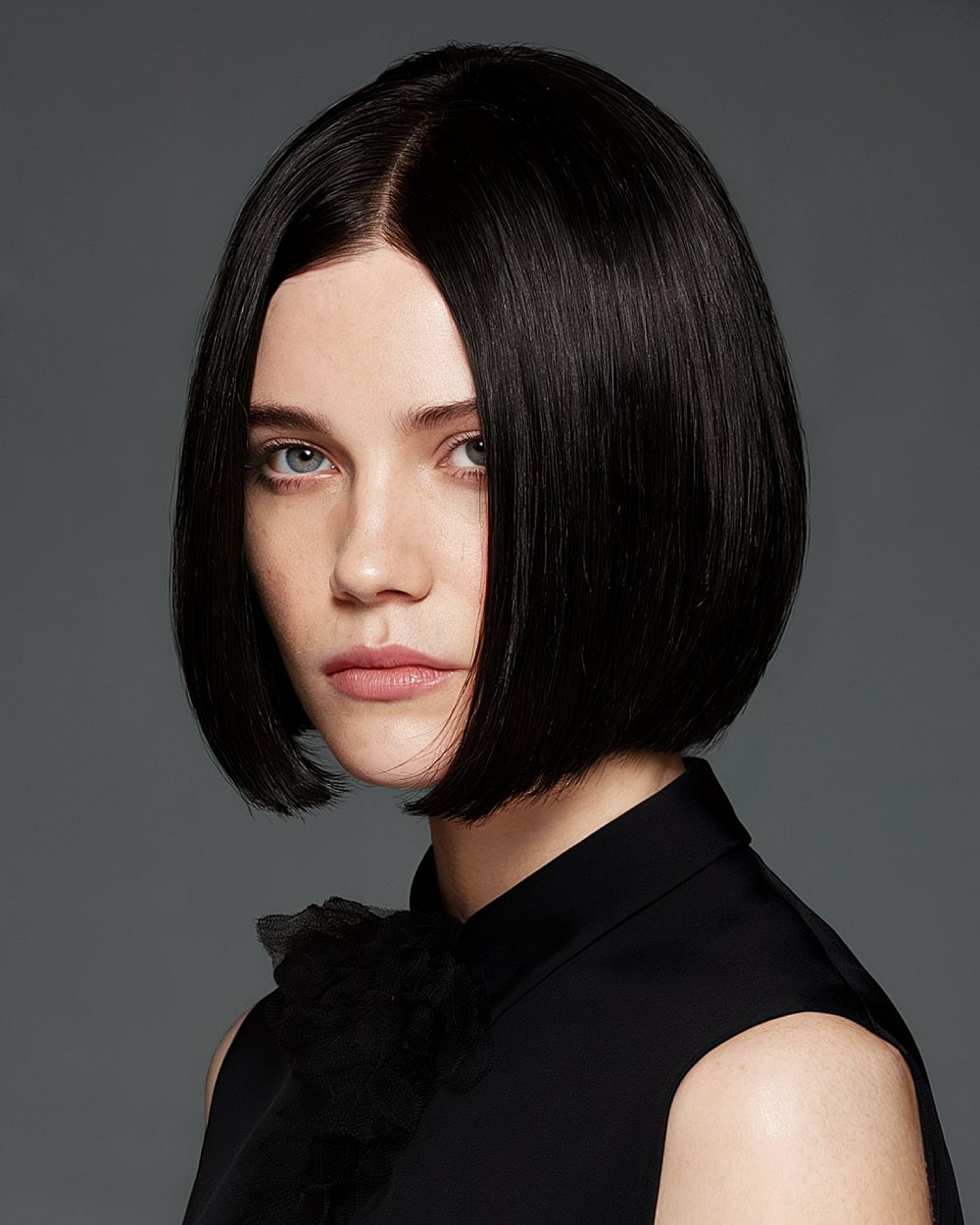 Schicke Bob Frisuren mit Wet-Look